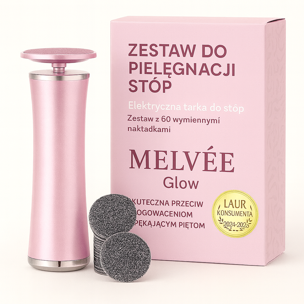 MelvéeGlow - Zestaw do pielęgnacji stóp